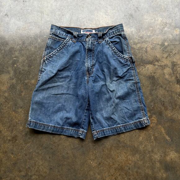 Vintage Y2K Old Navy Painter Denim Shorts - Picture 3 of 5